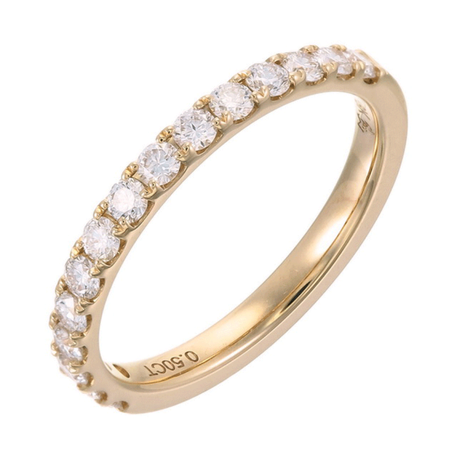 Half-set eternity band (0.50CTW)