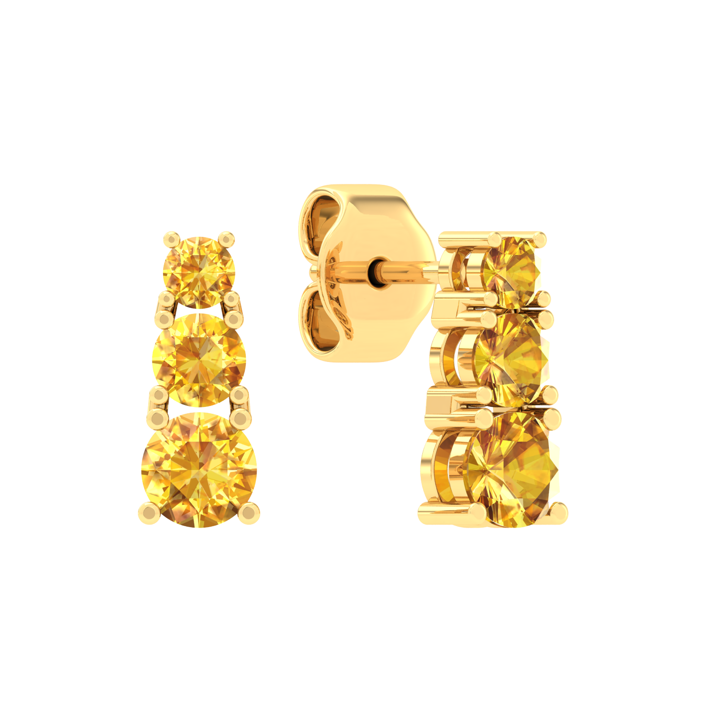 Graded Fixed Drop Earring