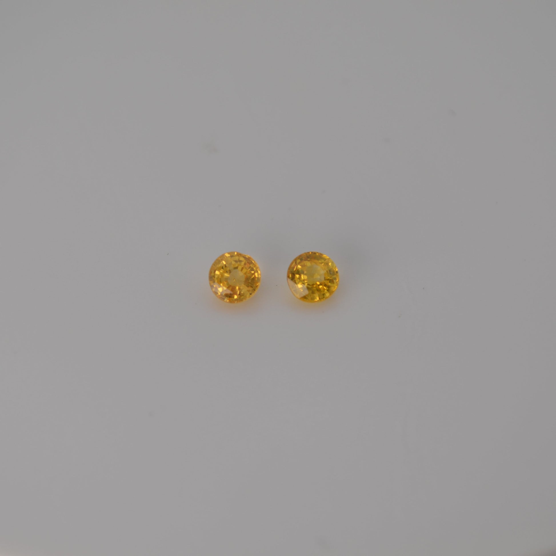 0.86ct Golden Sapphire Pair - Australian